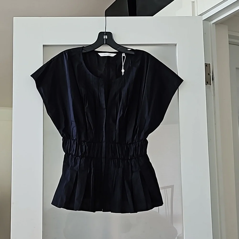 Rebecca  Taylor Smocked Front Top-NWT - Picture 13 of 16